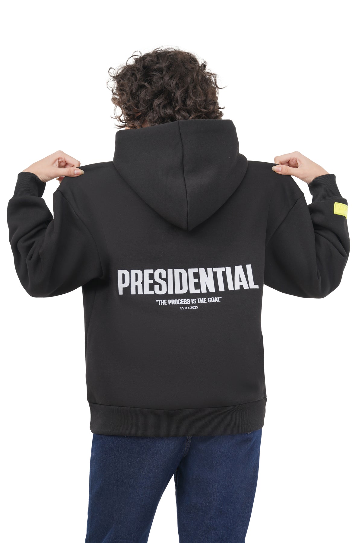 OVERSIZED BLACK HOODIE WOMEN