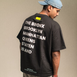 MEN OVERSIZE HEAVY T SHIRT BLACK