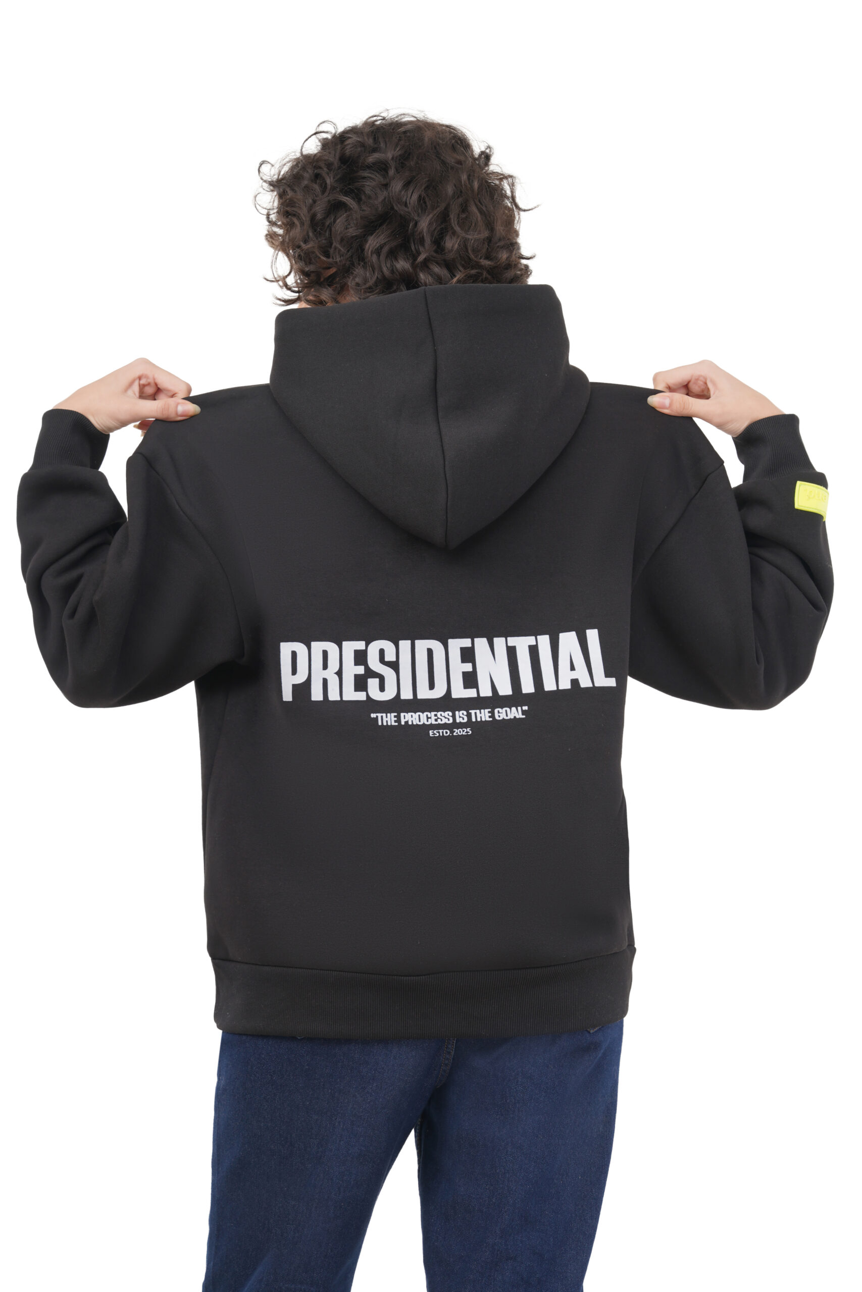 OVERSIZED BLACK HOODIE WOMEN - Image 5