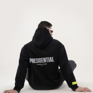 OVERSIZED BLACK HOODIE MEN